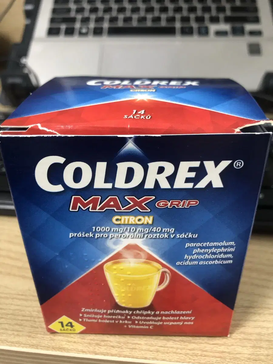 Coldrex max citron